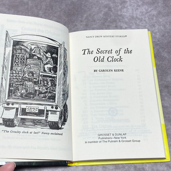 Nancy Drew Mystery Stories Set Of 6 Books Carolyn Keene Grosset & Dunlap - Picture 5 of 12